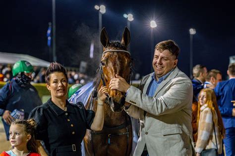 Harness racing trainer Emma Stewart trains the card at Kilmore.